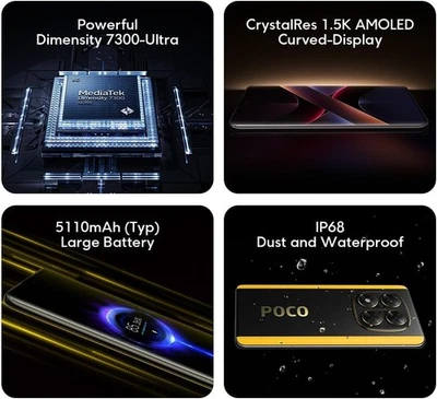 Xiaomi POCO X7 5G ✅8GB+256GB ✅GREEN ✅Unlocked ✅UK Version ✅USED/MINT ✅UK SELLER! - Image 1 of 4