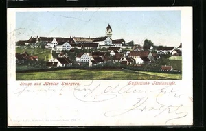Kloster Scheyern, Südöstliche Totalansicht, Ansichtskarte 1901  - Picture 1 of 2