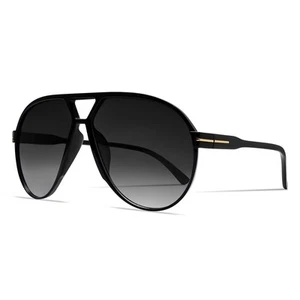 Retro Aviator Sunglasses for Women Men Oversized Classic 70s Vintage Trendy T... - Picture 1 of 9