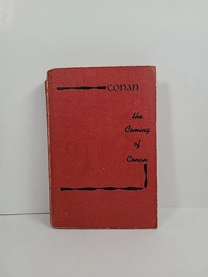First Edition The Coming of Conan Robert E. Howard 1953 Gnome RARE VINTAGE BOOK - Image 1 of 4