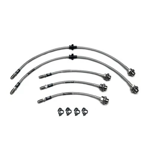 HEL Braided Brake Line Kit - Toyota Corolla Sprinter AE86 83-87 JDM - Bild 1 von 2