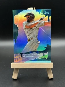 2020 Topps x Steve Aoki Fernando Tatis Jr. Blue Frosting Parallel 45/77 #27!! - Picture 1 of 2
