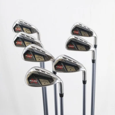 Callaway RAZR X Iron Set 4-8,P,S Graphite W Ladies Flex Right-Handed P-155416 - Image 1 of 4