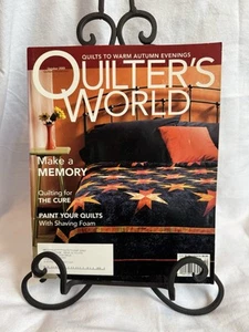 Quilters World October 2005 Quilts To Warm Autum Evenings  - Picture 1 of 4