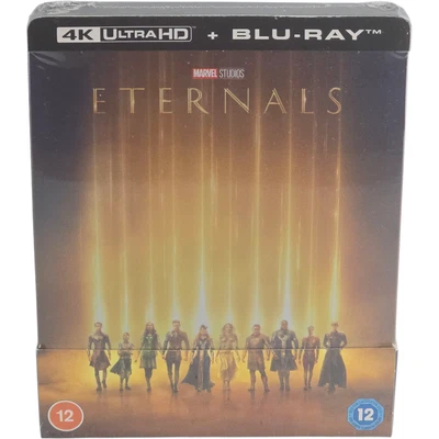 Eternals 4K Ultra HD + Blu-ray Steelbook Zavvi Exclusive Disney 2022 Free Zone - Image 1 of 4