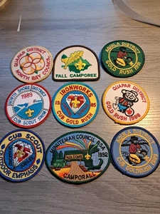 Boy Scouts Of America Vintage Patches 85-92 9 Patches # 3 - Picture 1 of 9