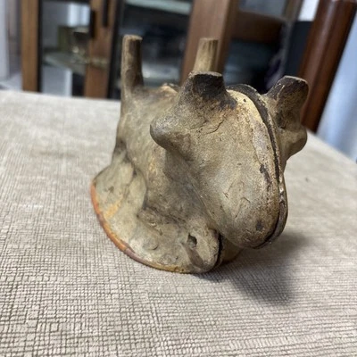 Antike Backform, Schokoladenform, " OSTERLAMM ", Gussform, Keramik, um 1900 - Bild 1 von 4