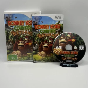 Donkey Kong Country Returns (Wii, PAL) | Complete | Great Condition + FREE POST - Picture 1 of 7