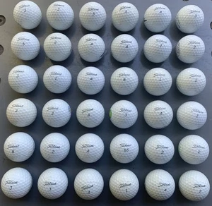 36 Titleist Pro V1 (4) AAAA White Used Golf Balls - Picture 1 of 1