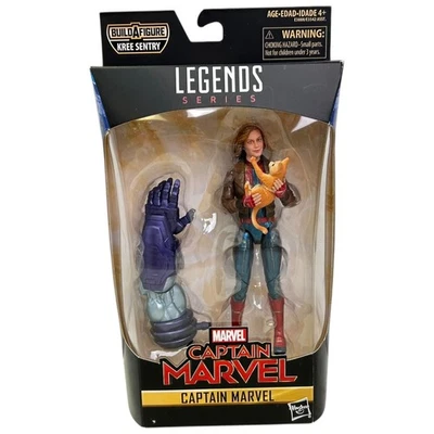 Marvel Legends Captain Marvel 6" Figure Goose Cat Kree Sentry BAF Wave 2018 New - Image 1 of 4