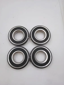 SET BESTEHEND AUS 4 6205-2RS LAGERN MIT SPRENGRINGEN NEU SCHNELLER/KOSTENLOSER VERSAND - Bild 1 von 3