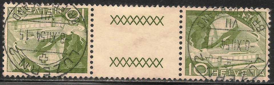 Switzerland #330 (A119) VF USED SOTN - 1949 10c Mountain Railway - Image 1 of 1