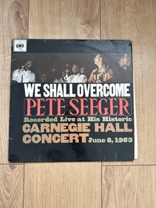 Pete Seeger We Shall Overcome Vinyl LP (1963) BPG 62209 - Picture 1 of 4