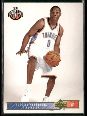 2008-09 Upper Deck Lineage Russell Westbrook #204 Rookie RC Thunder - Image 1 of 2