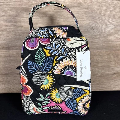 NUEVO CON ETIQUETAS Vera Bradley Bolsa de Almuerzo Acolchada Almuerzo Ramo en Kauai Floral *diseño retirado* Foto 1 de 4