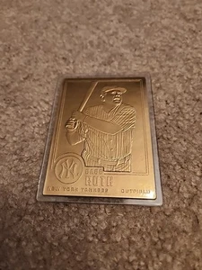 SEALED | 1996 Babe Ruth CMG Worldwide Gold 22k Plated Card #30 New York Yankees - Bild 1 von 5