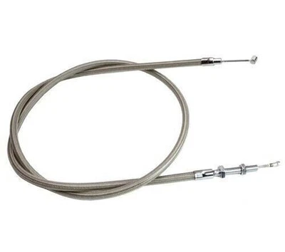 New Steel Clutch Cable Fits Yamaha XVS1300CT V-Star 1300 Tourer 2007-2009 - Image 1 of 4