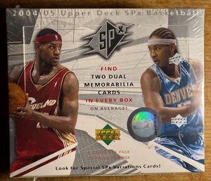 2004-05 SPX Basketball Sealed Hobby Box..Jordan, Lebron, Kobe Auto Jersey Cards? - Picture 1 of 4