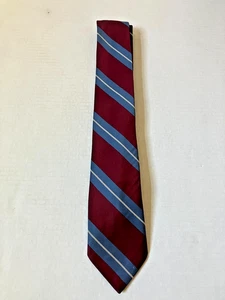 Repp Herrenkrawatte diagonal gestreift rot Ketsch 3 x 56 - Bild 1 von 4