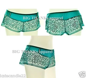 Panty Hipster Vanity Fair Turquesa Europeo Encaje Bordado 8851749 Talla M,L - Imagen 1 de 4