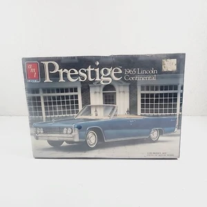 VINTAGE AMT ERTL Prestige 1965 Lincoln Continental 1/25 Kit Modello SIGILLATO 6504 - Foto 1 di 6