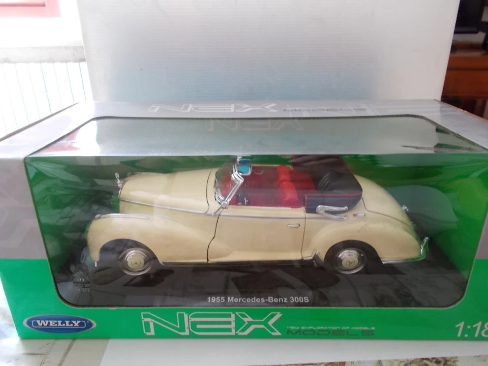 welly 1/18 mercedes benz 300 s 1955 - Immagine 1 di 1