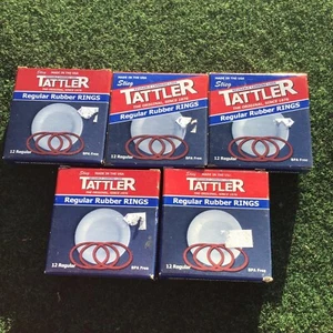 TATTLER Rubber Rings 60 Regular RUBBER RINGS ONLY BPA Free - Picture 1 of 4