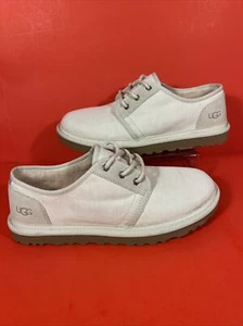 UGG NEUMEL LOW CANVAS 1129070 WHITECAP MEN’S SHOE (AUTHENTIC) BRAND NEW SIZE 12 - Picture 1 of 7