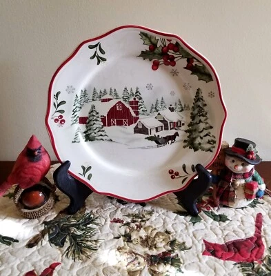 Better Homes & Gardens Heritage Winter Forest, HOLIDAY HOMESTEAD- HTF - Image 1 of 4