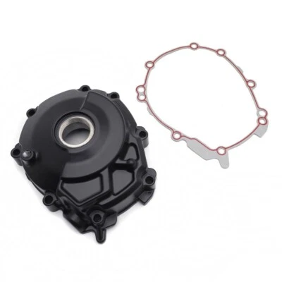 Cubierta del estator de la manivela del motor izquierdo para Yamaha MT10 2018-2023 FZ10 2017 negra Foto 1 de 4