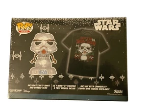 FUNKO POP! & TEE: Star Wars- Holiday Stormtrooper New XXL, Vinyl - Picture 1 of 4