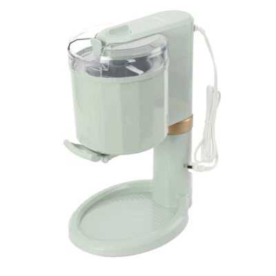 1L Soft Ice Cream Maker Kitchen Automatic Mini Fruit For Home, Light Green, 27x42.5cm - Image 1 of 4