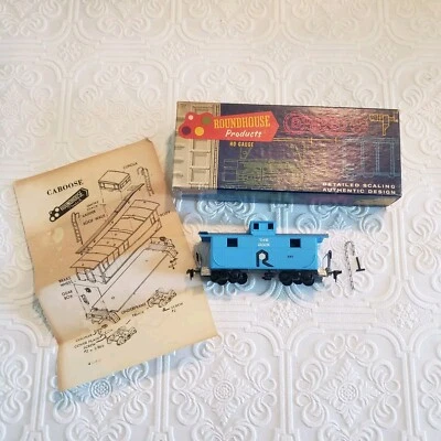 Vintage Roundhouse HO 3478 Cupola Caboose The Rock Island 345 - Image 1 of 2