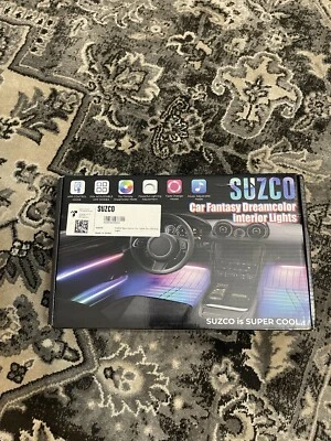 Suzco 6pcs Interior Car Lights Car LED StripLight - Image 1 of 4