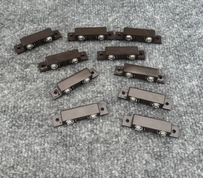 Lot of 10 - SENTROL 1085T/82T Surface Mount Magnetic Contacts, Brown. NEW.