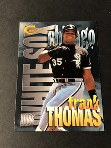 FRANK THOMAS 1997 FLEER CIRCA #18 OF 20 SUPER BOSS INSERT CARD - Picture 1 of 2