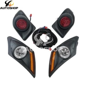 For Yamaha Drive2 2017-Up Brand New LED Deluxe Street Legal Golf Cart Light Kit - Imagen 1 de 1