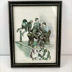 Ronald Embleton Framed Print - Hi Jimmy Knacker - Vintage Collectable 18 x 23 cm - Bild 1 von 7