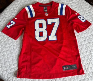 Nike On Field New England Patriots Gronk Jersey #87 Size Medium - Picture 1 of 4