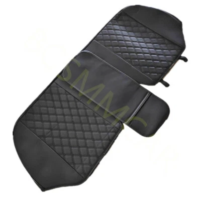 PU Leather Seat Cushion Mat Full Surround Protector For Car Rear Seat Breathable - Image 1 of 4