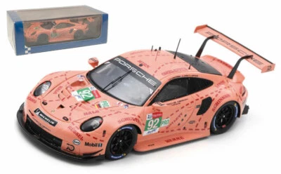Spark S7033 Porsche 911 RSR Pink Pig Retro LMGTE Pro Winner Le Mans 2018 - 1/43  - Image 1 of 3