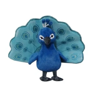 Rare Large Beautifully Detailed Peacock 24" SOFT Plush, Stuffed Animal, XLT, Big - Picture 1 of 5