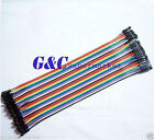 5pcs 40PCS Dupont Wire Color Connector Cable 20 CM 2.54mm 1P-1P For Arduino A3GS