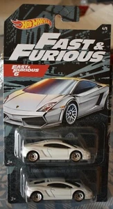 Hotwheels Lamborghini Gallardo LP 560-4 Fast & Furious 6er 2er SET NEU - Bild 1 von 7