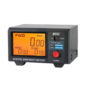 NISSEI DG-503MAX Digital SWR Meter CW/FM/SSB/AM/DMR/HF/VHF/UHF 1.6-525MHz 200W - Afbeelding 1 van 7