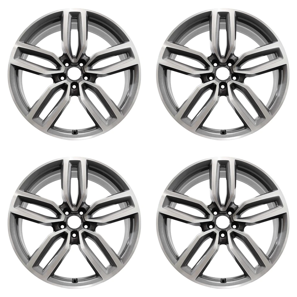 Audi Q5 SQ5 2013 2014 2015 2016 2017 21" Factory OEM Wheels Rims Set 8R0601025AM - Image 1 of 1