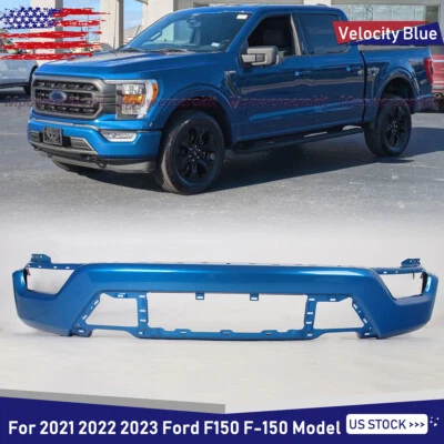 For 2021 2022 2023 Ford F150 F-150 Front Bumper Face Bar W/ Fog Light Hole Steel - Imagem 1 de 4