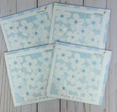 Lote de 4 Tarjetas de Lujo Papyrus Happy Engagement NUEVAS en Embalaje Original Sellado Foto 1 de 4