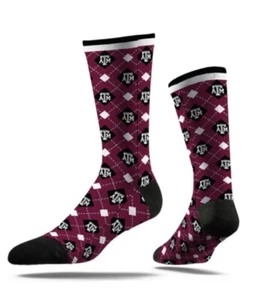 Calcetines deportivos Texas A&M Aggies Strideline Crew Universidad NCAA - Imagen 1 de 2