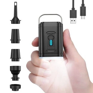 Mini Air Pump for Inflatables Portable, Electric Type-C Rechargeable Quickly... - Picture 1 of 6